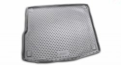 Коврик в багажник Element (полиуретан) Volkswagen Touareg 2 NF дорестайлинг (2010-2014) (Черный)