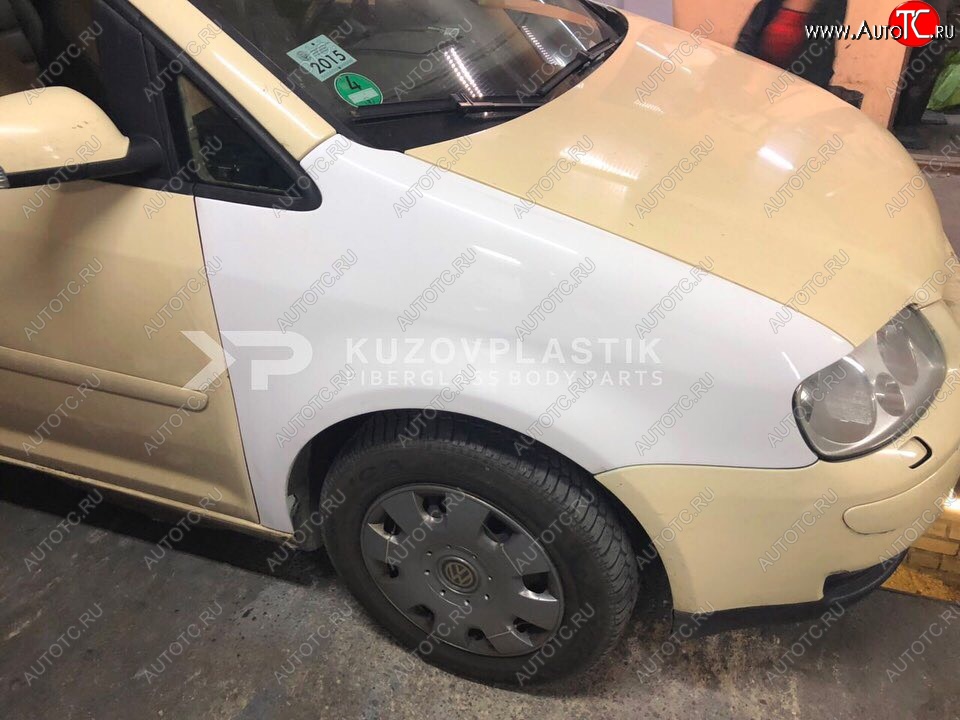 12 219 р. Комплект передних крыльев Standart (стеклопластик) Volkswagen Touran 1T дорестайлинг минивэн (2003-2006)  с доставкой в г. Белгород