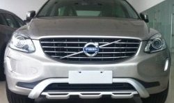 41 799 р. Накладка на передний бампер CT v2 Volvo XC60 (2017-2022) (Неокрашенная)  с доставкой в г. Белгород. Увеличить фотографию 3