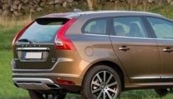 41 799 р. Накладка на задний бампер CT v2 Volvo XC60 (2017-2022) (Неокрашенная)  с доставкой в г. Белгород. Увеличить фотографию 2