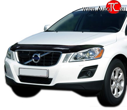 3 899 р. Дефлектор капота NovLine  Volvo XC60 (2008-2013)  дорестайлинг  с доставкой в г. Белгород
